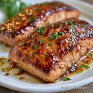 Air Fryer Glazed Salmon in 15 Minutes