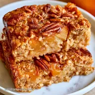 Apple Cinnamon Baked Oatmeal Bars