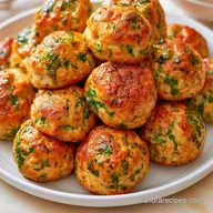Baked Turkey Pesto Meatballs Meal Prep