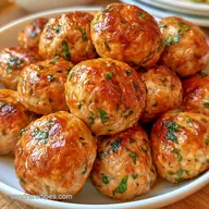 Baked Basil Turkey Meatballs in 35 Min