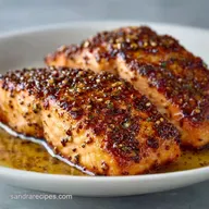 Black Pepper Salmon for 4 Servings