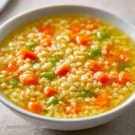 Chicken Pastina Soup for 4 Servings