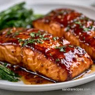 Honey Garlic Glazed Salmon in 20 Minutes