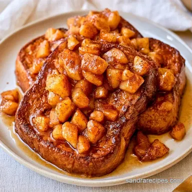 Apple Cinnamon French Toast in 25 Minutes Recipe Card