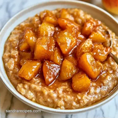 Apple Cinnamon Oatmeal in 20 Minutes