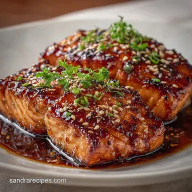 Asian Salmon Sheet Pan in 25 Minutes Recipe Card