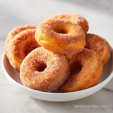 Pumpkin Spice Donuts in 27 Minutes Recipe Card