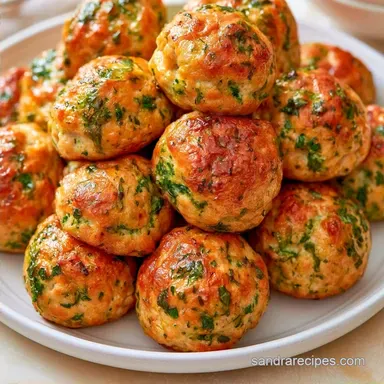 Baked Turkey Pesto Meatballs Meal Prep