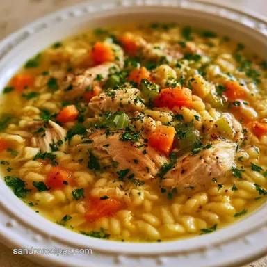 Chicken Pastina Recipe in 30 Minutes Recipe Card