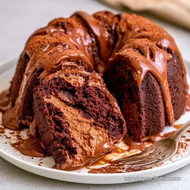 Chocolate Zucchini Bundt Cake: Moist