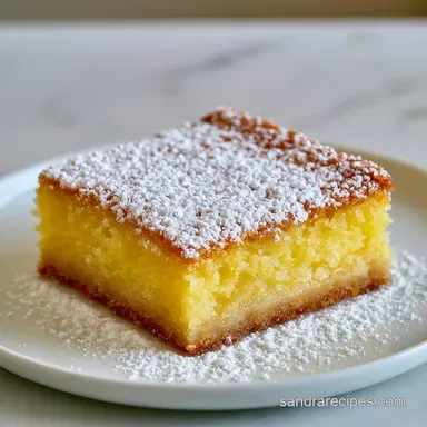 Lemon Bars Recipe: Silky and Zesty Recipe Card