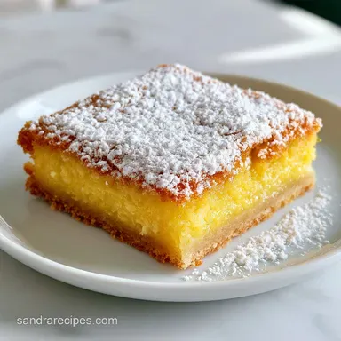 Lemon Bars Recipe: Silky and Zesty