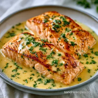 Creamy Garlic Butter Salmon in 25 Minutes