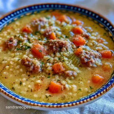 Creamy Pastina Soup in 35 Minutes Recipe Card