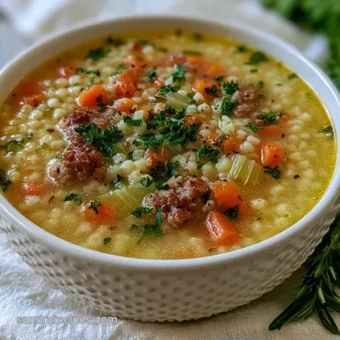 Creamy Pastina Soup in 35 Minutes