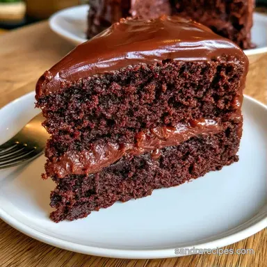Double Chocolate Zucchini Cake: Fudgy Recipe Card