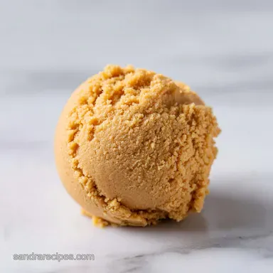 Edible Cookie Dough for One: Velvety Texture in 6 Minutes