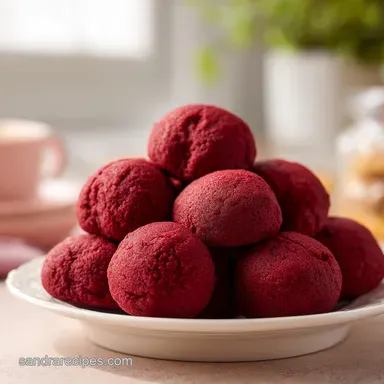 Edible Red Velvet Cookie Dough: Silky Recipe Card