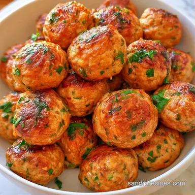 Turkey Meatballs for 4 Servings: Juicy Recipe Card