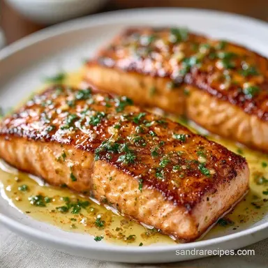 Garlic Butter Salmon in 15 Minutes