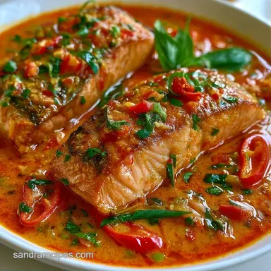 Indian Salmon Curry in 35 Minutes Recipe Card