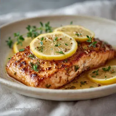 Lemon Herb Salmon for 4 Servings