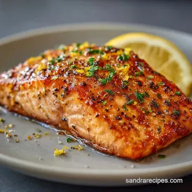 Lemon Pepper Salmon Recipe for 4 Servings
