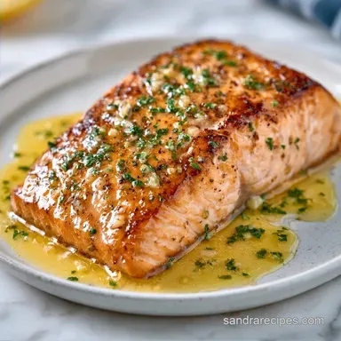 Pan Seared Salmon with Garlic Butter