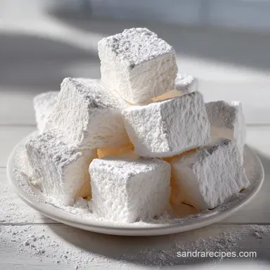 Homemade Marshmallows: Velvety and Fluffy Recipe Card