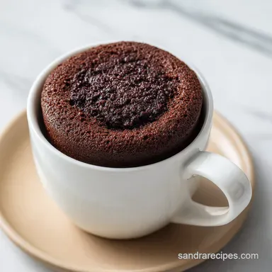 Microwave Mug Cake in 2 Minutes