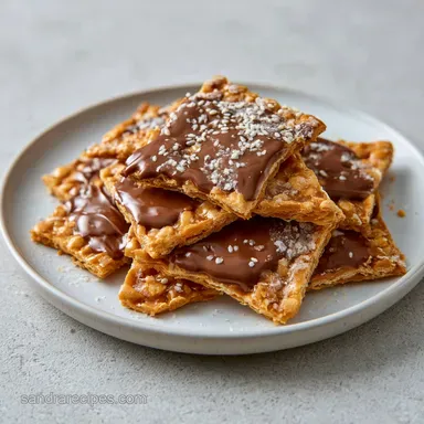Ritz Cracker Toffee: Party-Ready Recipe Card