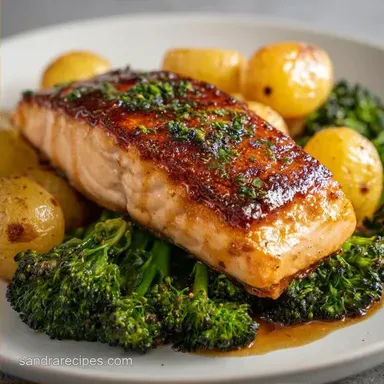 Sheet Pan Salmon Dinner in 30 Minutes