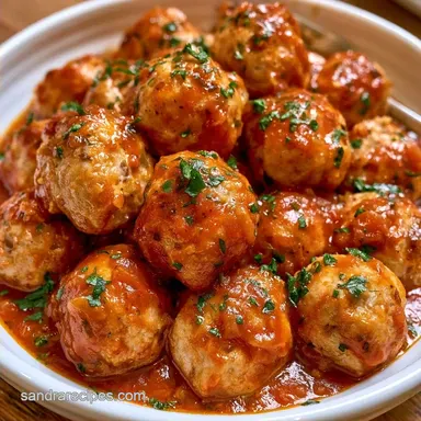 Turkey Meatballs Marinara for 4 Servings