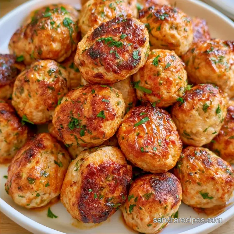 Baked Turkey Meatballs: Juicy and Lean