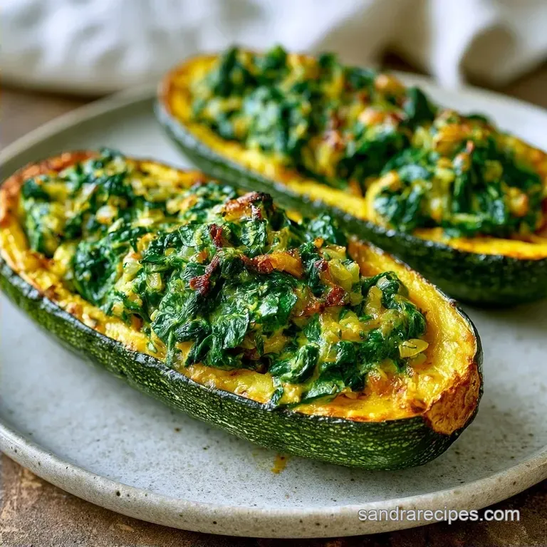 Baked Zucchini Boats with Garlic: Roasted and Cheesy