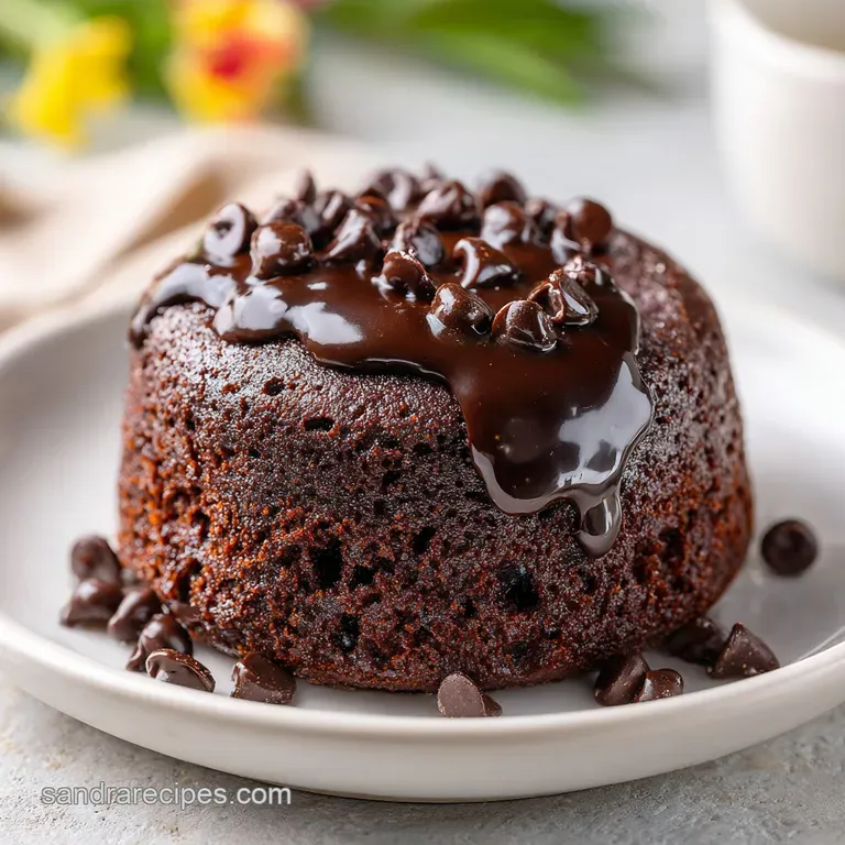Brownie Mug Cake: Fudgy and Molten