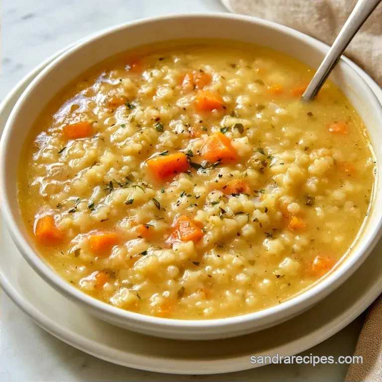 Creamy Chicken Pastina Soup: One-Pot Comfort