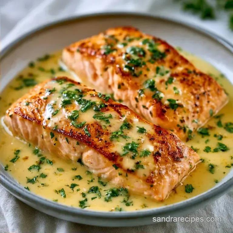 One-Pan Creamy Garlic Butter Salmon