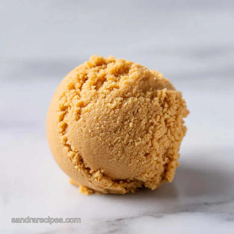 Edible Cookie Dough for One: Velvety and Buttery