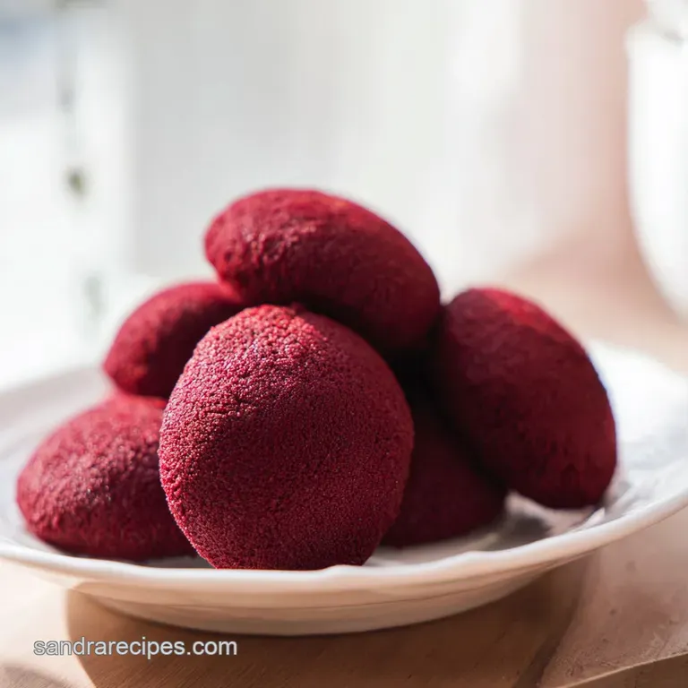 Edible Red Velvet Cookie Dough: 15-Minute Treat