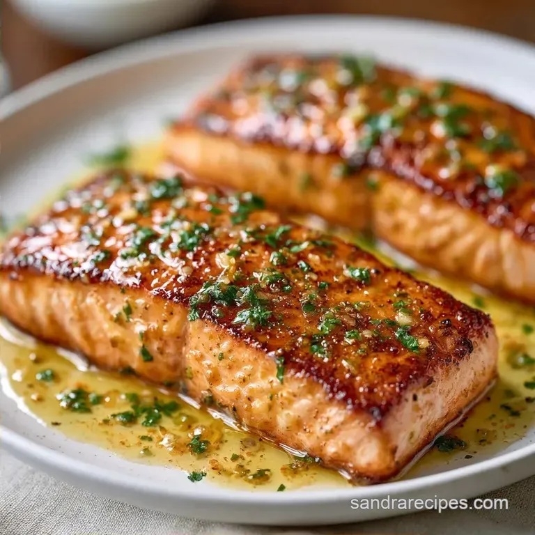 Garlic Butter Pan Salmon in 15 Minutes