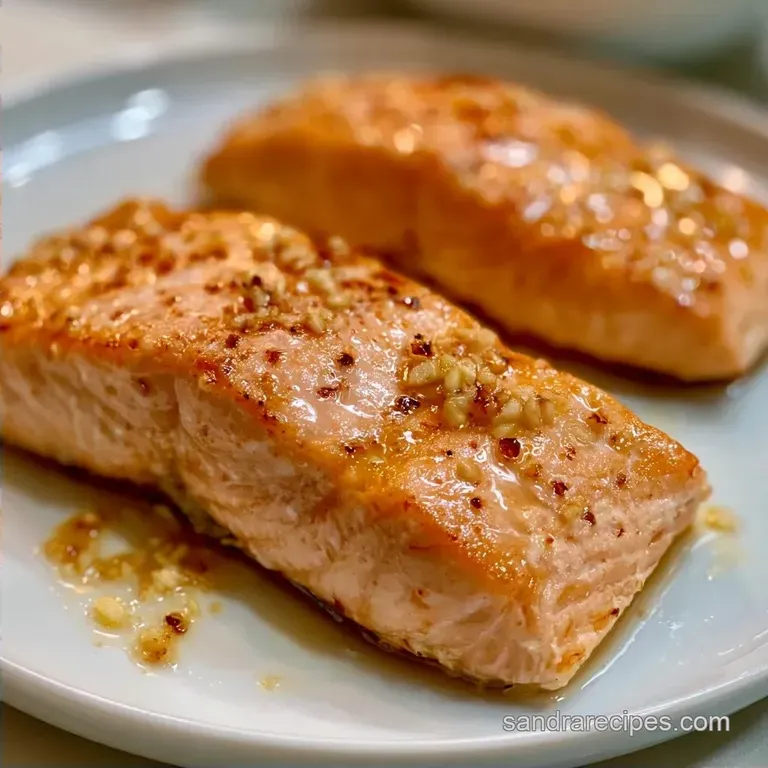 Homemade Baked Salmon: Garlic Butter Crust