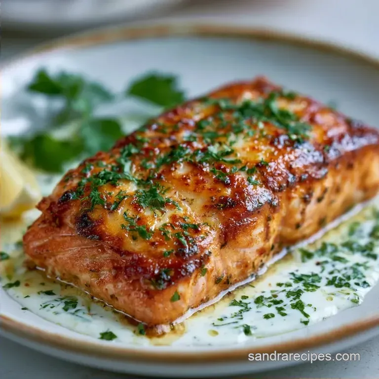 Charred Indian Spiced Baked Salmon