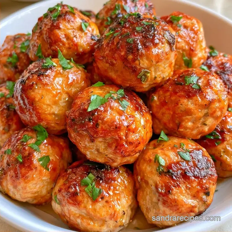 Juicy Baked Turkey Meatball Recipe