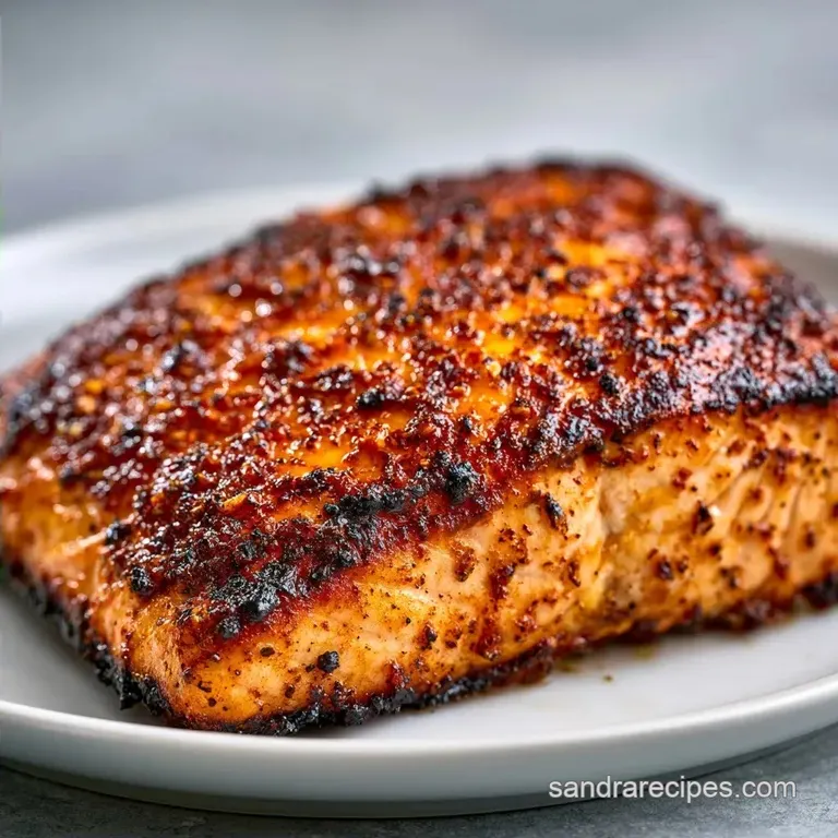 Masala Salmon Fillet with Indian Spices