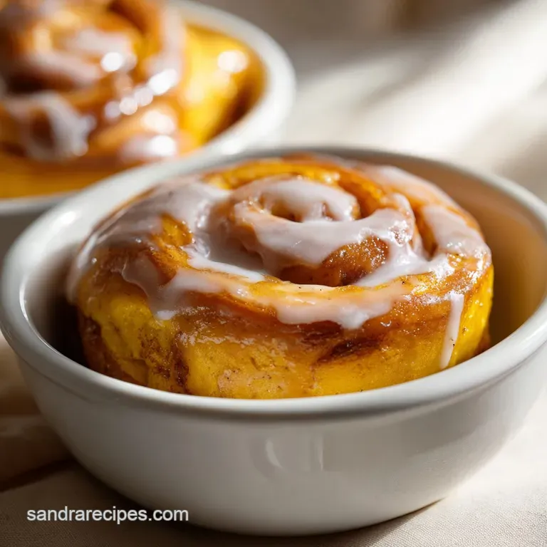 Pumpkin Cinnamon Rolls: Soft and Fluffy
