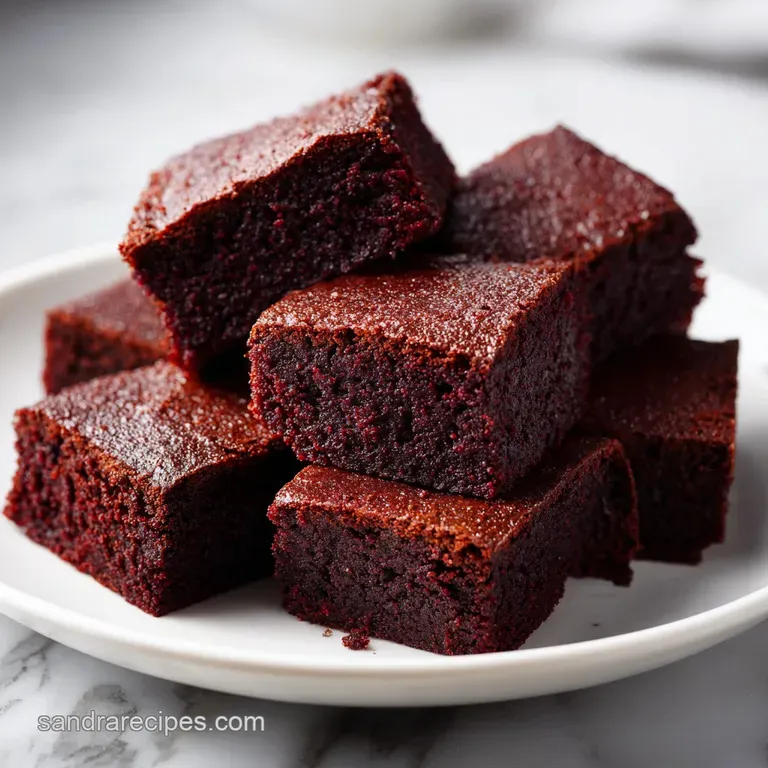 Fudgy Red Velvet Brownies: Rich and Velvety