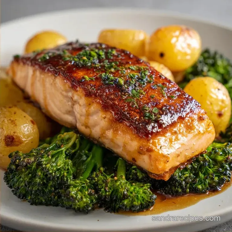 Sheet Pan Salmon Dinner: 30-Minute Mediterranean