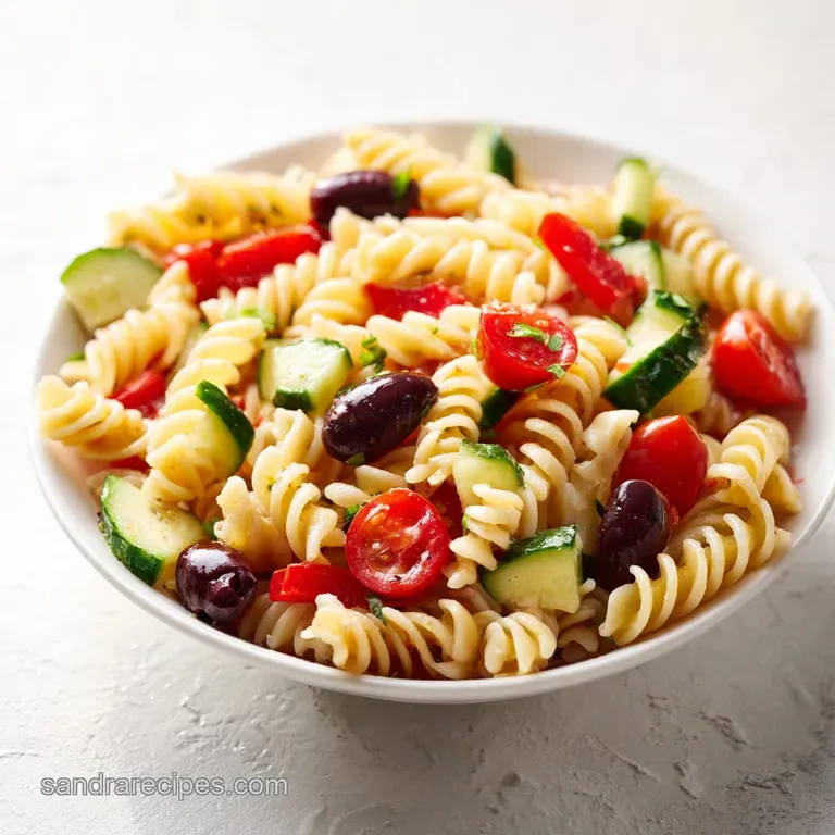 Vegetarian Pasta Salad: Failure-Proof