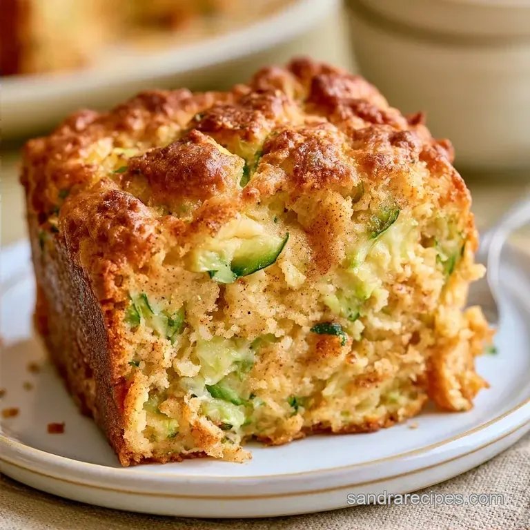 Zucchini Gluten Free Cake with Almond Flour